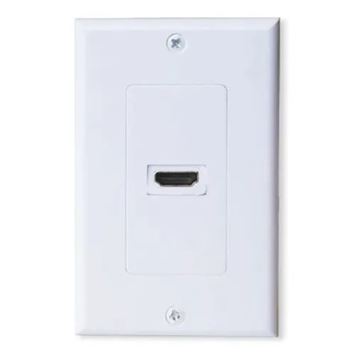 Placa de Pared BRobotix 073307 - 1 Puerto HDMI - Hembra - Con Cable Pigtail - 073307 Placa de Pared BRobotix 073307 - 1 Puerto HDMI - Hembra - Con Cable Pigtail - 073307