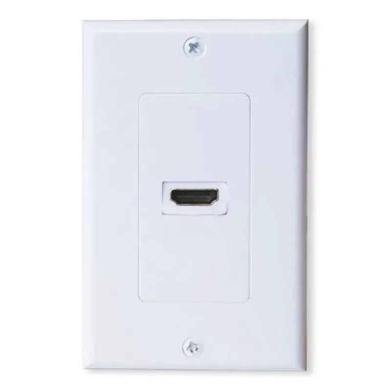 Placa de Pared BRobotix 073307 - 1 Puerto HDMI - Hembra - Con Cable Pigtail - 073307