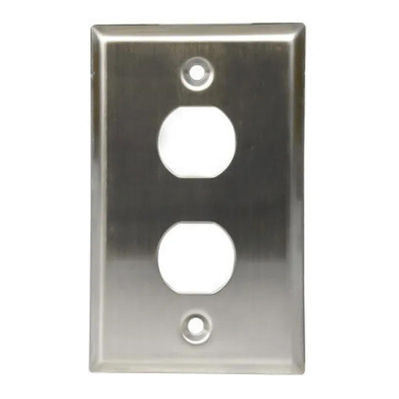 Placa de Pared BRobotix - 2 Salidas - Metálico - 101841