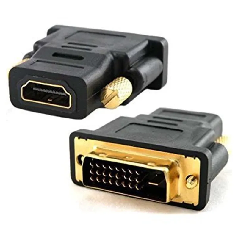 Adaptador BRobotix 103750 - DVI-d a HDMI - Negro - 103750