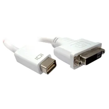 Adaptador BRobotix 104580 - Mini Display DVI Macho a DVI Hembra - 20 cm - 104580