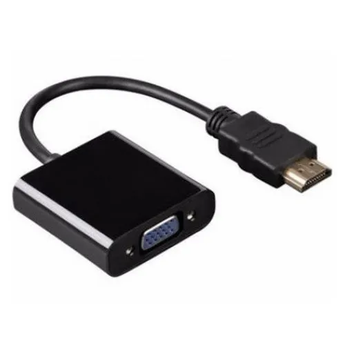 Convertidor de video BRobotix HDMI a VGA color negro - 110910N