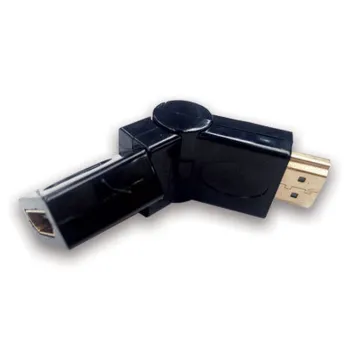 Adaptador Cople BRobotix 131360 - HDMI Hembra a HDMI Macho - 360º - 131360