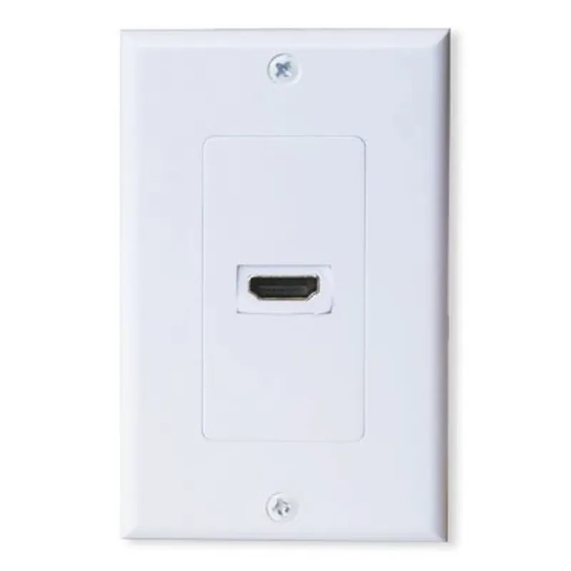 Tapa HDMI BRobotix 163225 - 1 Puerto - HDMI Hembra - Blanco - 163225