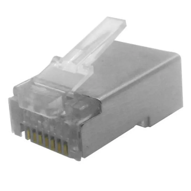 Plug BRobotix - Cat5e - RJ-45 - Blindado - 100 Piezas - 174090