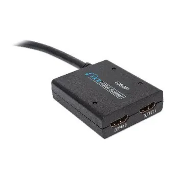 Video Splitter HDMI BRobotix 185949 - 2 Dispositivos a 1 PC - 185949