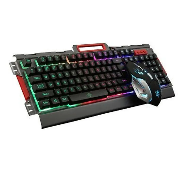 Kit Gamer BRobotix 188533-2 - Teclado - Mouse - Alámbrico - Español - 188533-2