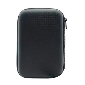 Estuche Protector BRobotix 190917-2 - Para Disco Duro de 2.5" - Negro - 190917-2