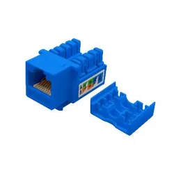 Jack BRobotix - Cat5e - RJ-45 - Azul - 230202 Jack BRobotix - Cat5e - RJ-45 - Azul - 230202
