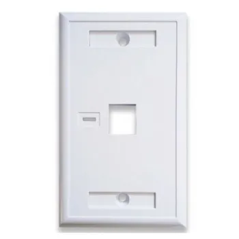 Placa de Pared BRobotix - 1 Salida - Blanco - 251701