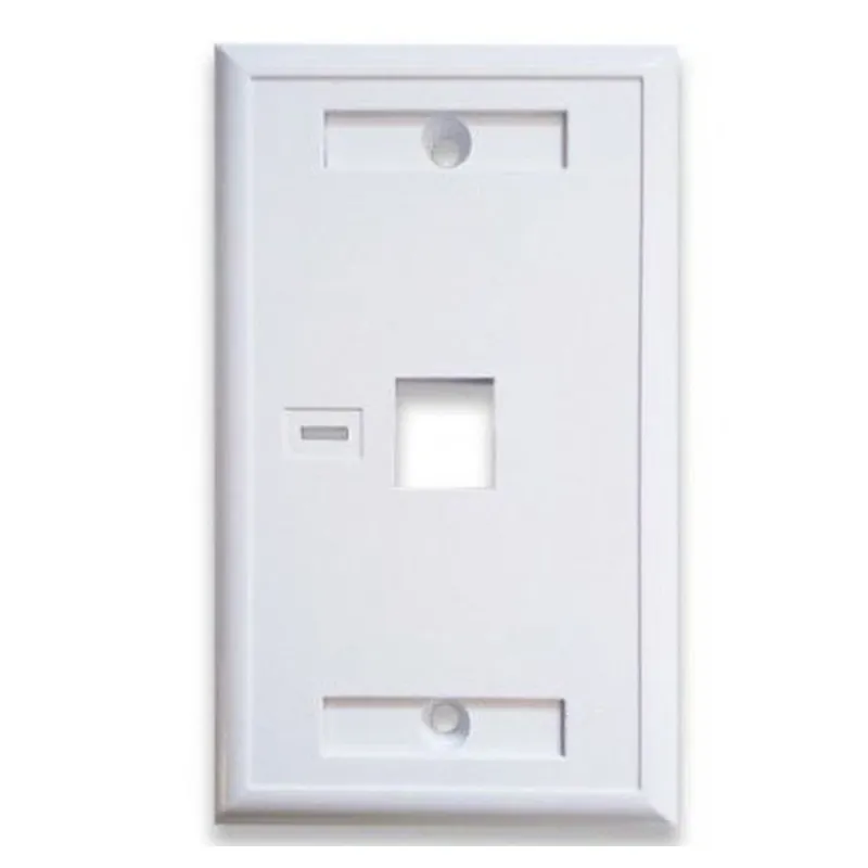 Placa de Pared BRobotix - 1 Salida - Blanco - 251701