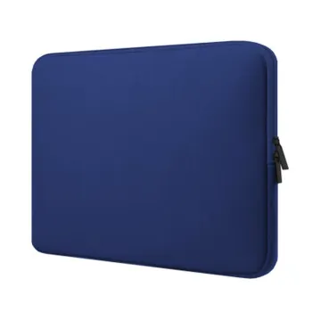 Funda BRobotix 256014-2 - 14" - Cierre - para Laptop - Azul Marino - 256014-2