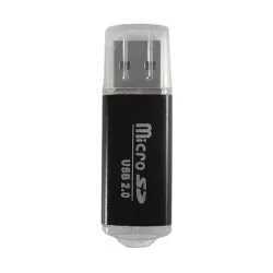 Lector de Tarjetas SD BRobotix - USB 2.0 - Negro - 345673N Lector de Tarjetas SD BRobotix - USB 2.0 - Negro - 345673N