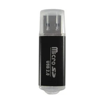 Lector de Tarjetas SD BRobotix - USB 2.0 - Negro - 345673N