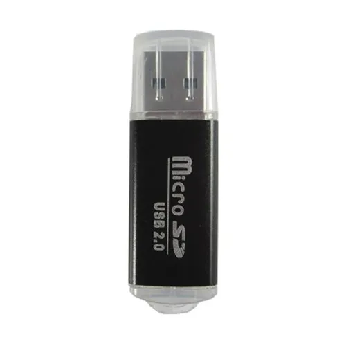 Lector de Tarjetas SD BRobotix - USB 2.0 - Negro - 345673N