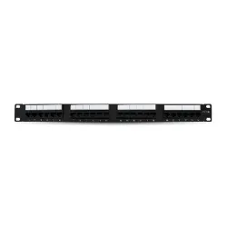 Panel de Parcheo BRobotix - Cat5e - 24 Puertos - 497448 Panel de Parcheo BRobotix - Cat5e - 24 Puertos - 497448