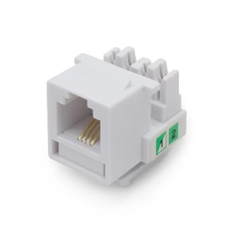 Jack BRobotix - Cat3 - RJ-11 - Blanco - 497837