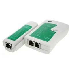 Probador de Cables BRobotix - RJ-11 - RJ-45 - Blanco - 567357 Probador de Cables BRobotix - RJ-11 - RJ-45 - Blanco - 567357