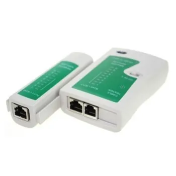 Probador de Cables BRobotix - RJ-11 - RJ-45 - Blanco - 567357