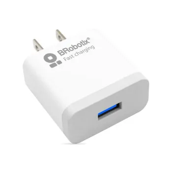Cargador de Pared BRobotix 6000533 - USB 3.0 - Blanco - 6000533