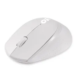 Mouse BRobotix 6000809 - Inalámbrico - Blanco - 6000809