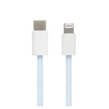 Cable BRobotix 6001523 - USB-C a Lightning - 1 m - Azul - 6001523