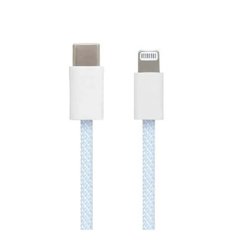 Cable BRobotix 6001523 - USB-C a Lightning - 1 m - Azul - 6001523