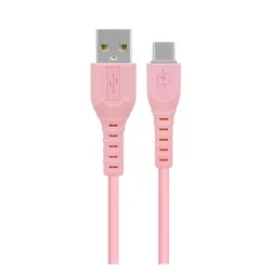 Cable USB BRobotix 6001608 - USB-C a USB-A - 1m - Rosa - 6001608 Cable USB BRobotix 6001608 - USB-C a USB-A - 1m - Rosa - 6001608