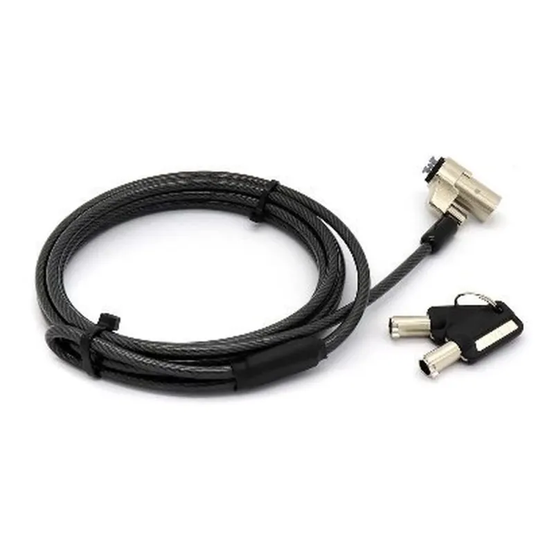 Candado de Seguridad BRobotix 6001639 - Llave - Nano - 1.8 m - Negro - 6001639