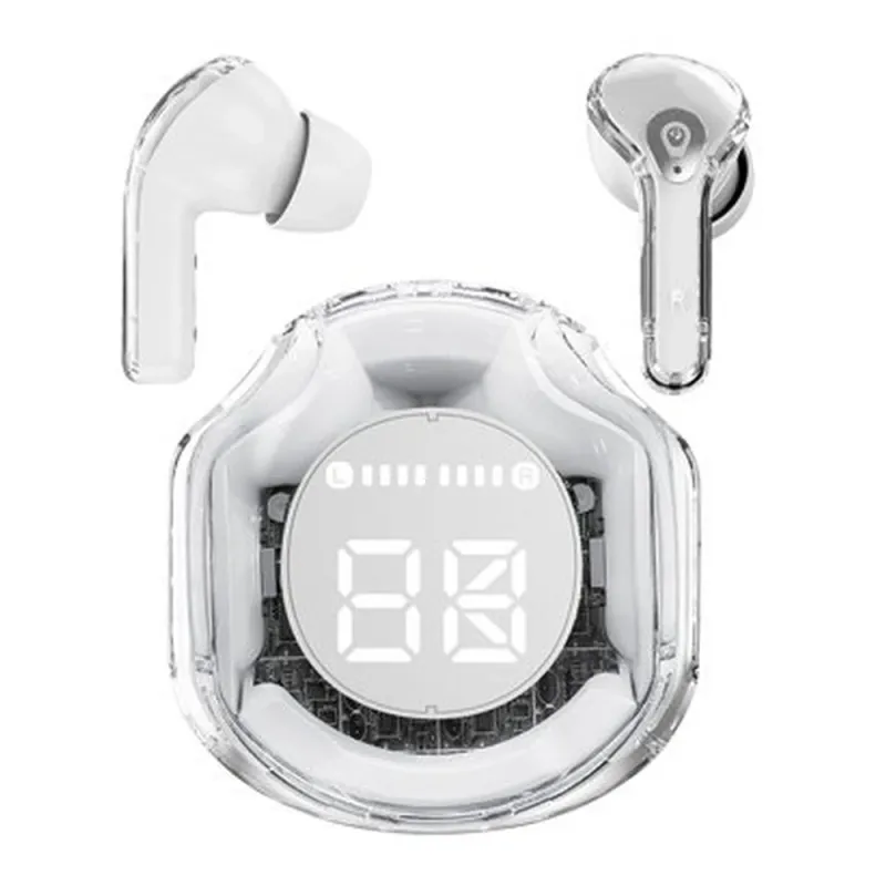 Auriculares BRobotix MOON - Inalámbrico - Bluetooth - Blanco - 6005842