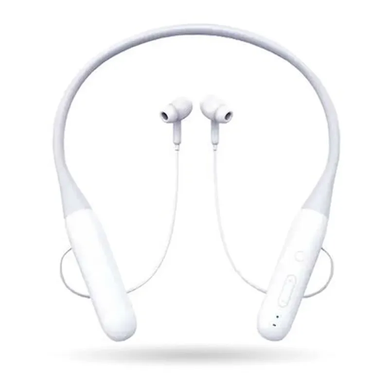Auriculares BRobotix 6005903 - Inalámbrico - Bluetooth - Banda para Cuello - Blanco - 6005903