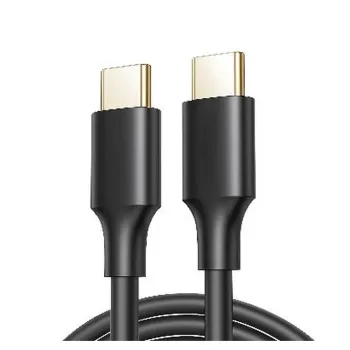 Cable USB-C BRobotix 6006054 - 1m - Negro - 6006054