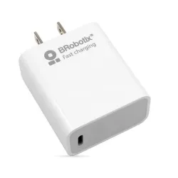 Cargador de Pared BRobotix 6006610 - 20W - USB-C - Blanco - 6006610