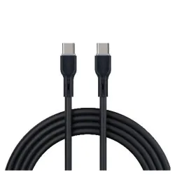 Cable USB-C BRobotix 6006825 - 1m - Negro - 6006825 Cable USB-C BRobotix 6006825 - 1m - Negro - 6006825