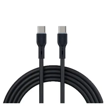 Cable USB-C BRobotix 6006825 - 1m - Negro - 6006825