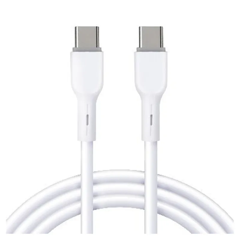 Cable USB-C BRobotix 6006849 - 1m - Blanco - 6006849