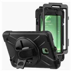 Funda de Uso Rudo con Correa y Giro 360° para Samsung Galaxy Active 5 - 8" - X300/x306 - 6007068 Funda de Uso Rudo con Correa y Giro 360° para Samsung Galaxy Active 5 - 8" - X300/x306 - 6007068