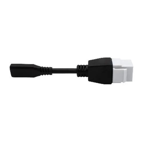 Jack USB-C BRobotix 6007334 - Hembra - Negro - para Placa de Pared - 6007334