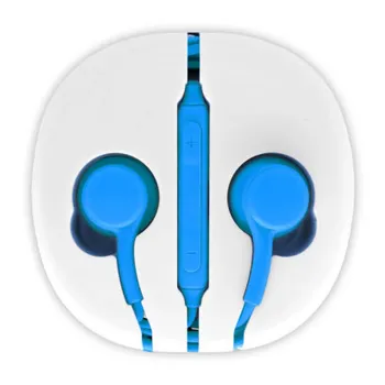 Audífonos BRobotix 611288-2 - Alámbricos - 3.5mm - 1 Mt - Azul - 611288-2