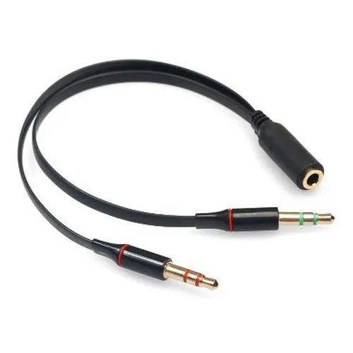 Cable Y BRobotix 651404 - 3.5mm a 2x 3.5mm - Hembra/Macho - 651404