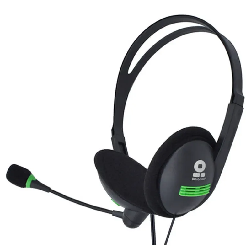 Diadema BRobotix 651428 - Alámbrico - Conectores Audio/Micrófono - 3.5 mm - 651428