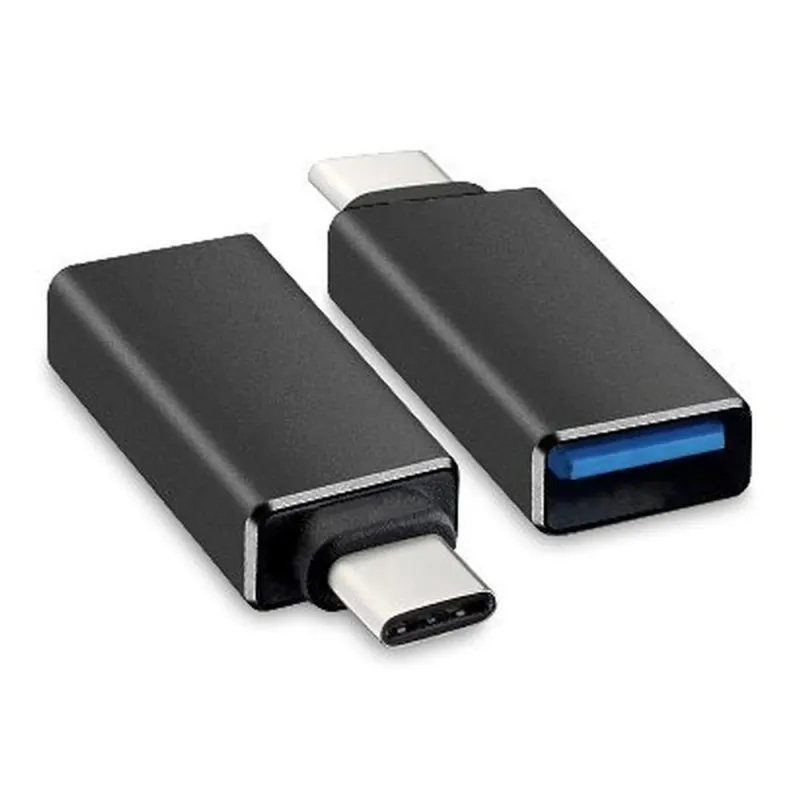 Adaptador USB BRobotix 651480 - USB-A a USB-C - Hembra/Macho - 651480