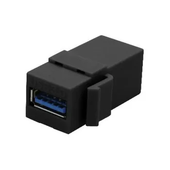 Jack USB BRobotix 651640 - Hembra - V3.0 - Negro - 651640