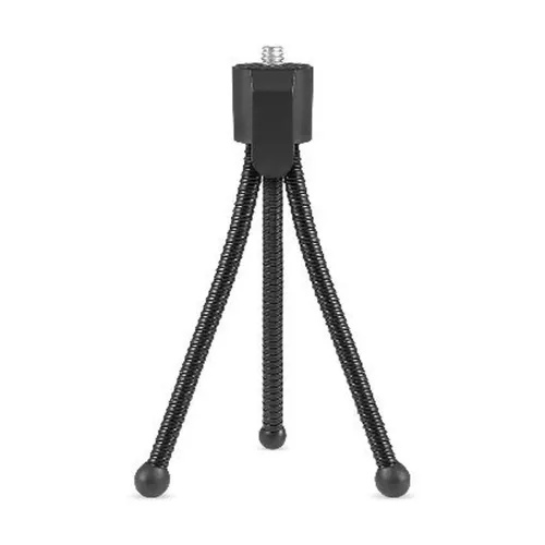 Mini Tripié BRobotix 651657 - Flexible - 12cm - Negro - 651657