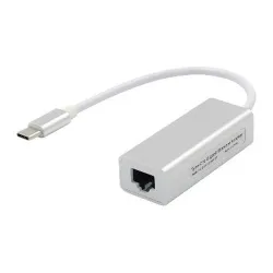 Convertidor USB BRobotix 651879 - USB C a RJ-45 - Gigabit - 651879 Convertidor USB BRobotix 651879 - USB C a RJ-45 - Gigabit - 651879