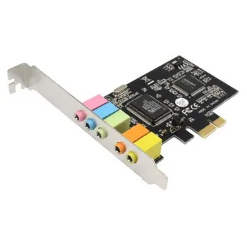 Tarjeta de Sonido BRobotix 651923 - PCI Express - 5.1 Canales - 651923