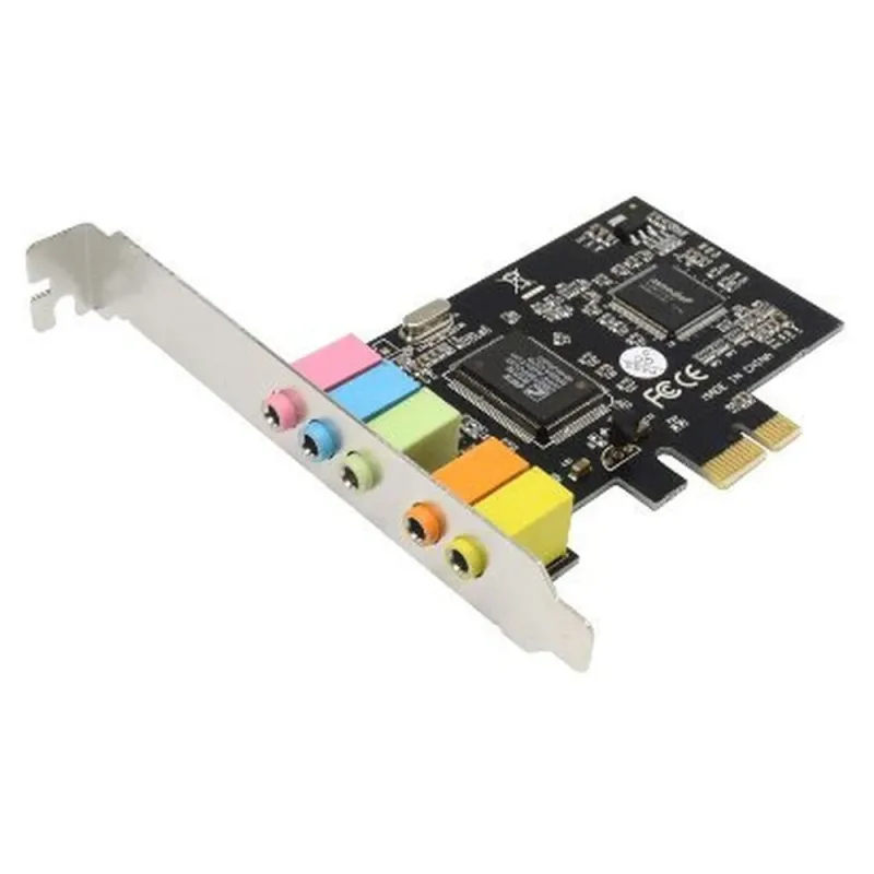 Tarjeta de Sonido BRobotix 651923 - PCI Express - 5.1 Canales - 651923