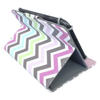 Funda para Tableta BRobotix 704524D - 7" - Folio - Vinipiel - Universal - Napolitano Greca - 704524