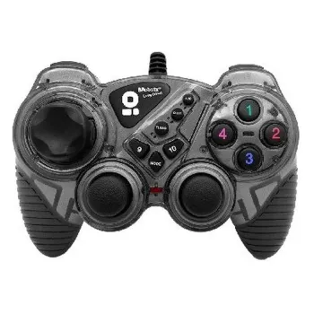 Control BRobotix Rumblepad - Alámbrico - Gris - 751899G