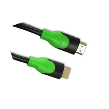 Cable HDMI BRobotix 900393 - 3M - Negro/Verde - 900393